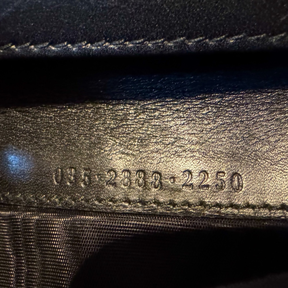 Gucci Black GG Monogram Canvas Continental Wallet-WITH COA - Picture 10 of 11